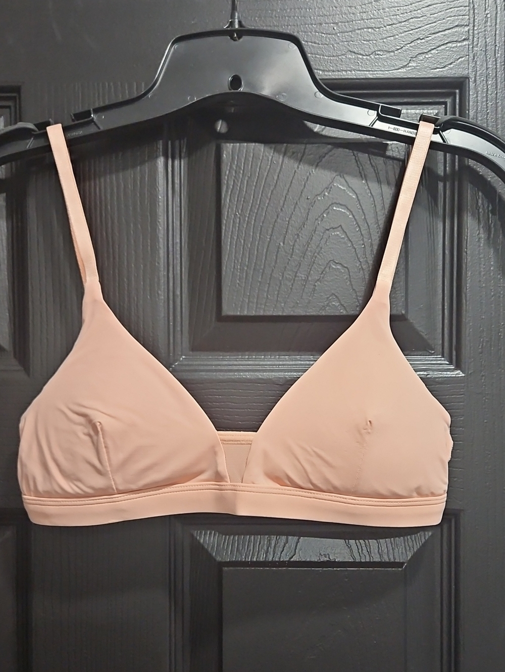 Everyday Soft Triangle Bralette in Nude Peach